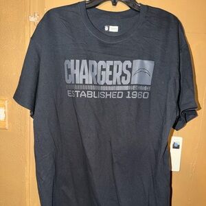 NFL Team Apparel Los Angeles Chargers Football Graphic T Shirt Men’s Size XL New
